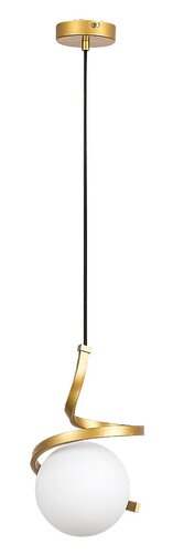 Lustra Suspendata Sarabi Premium, 1 x E27, Auriu
