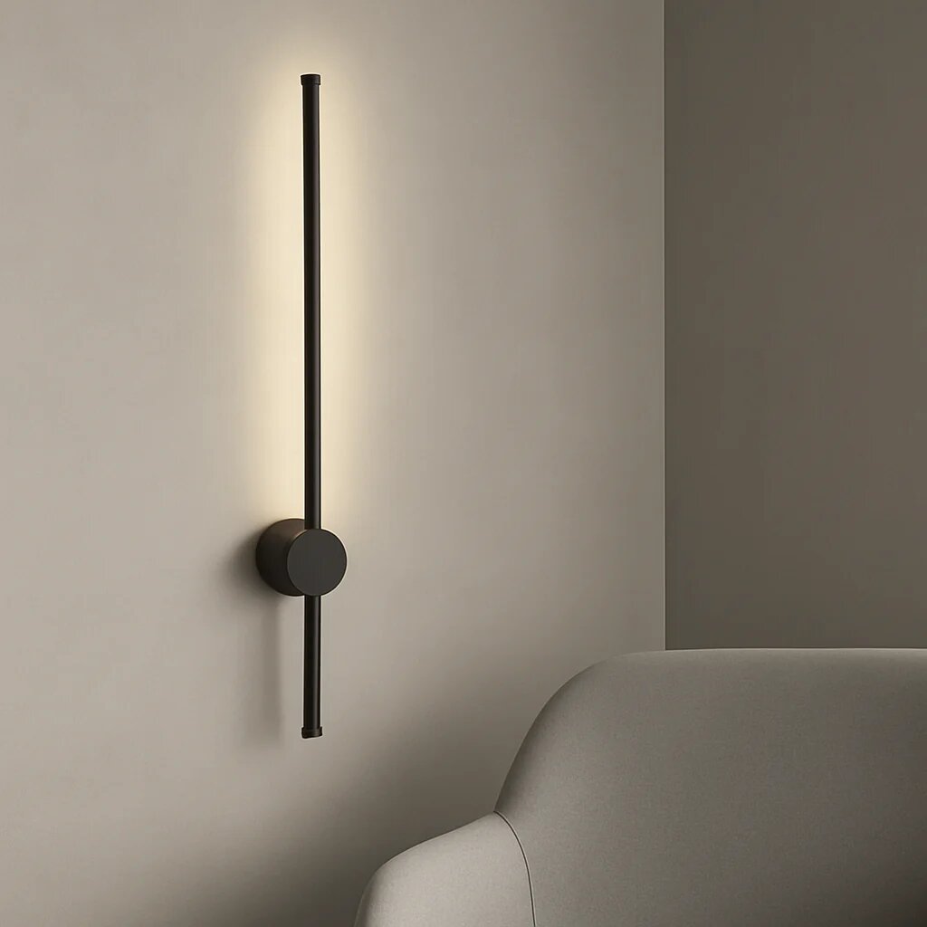Aplica LED 60cm, 20W, Negru