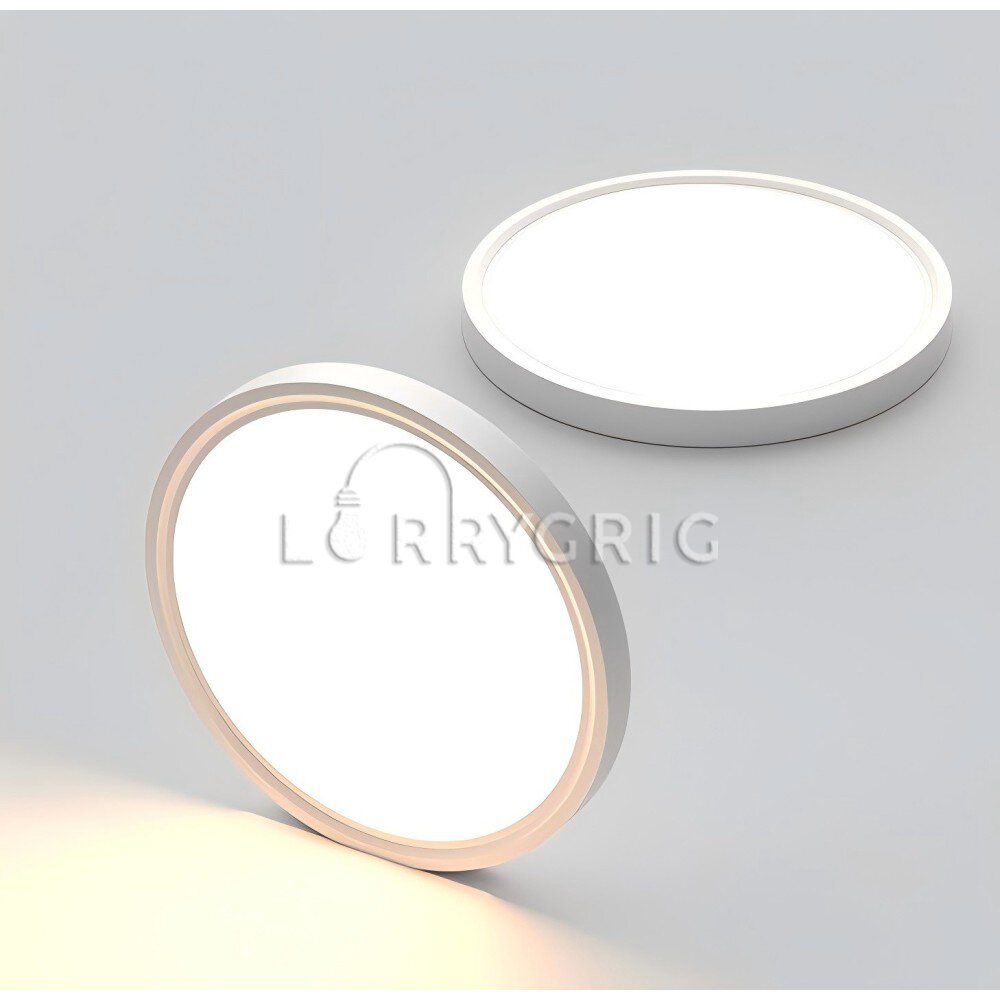 Plafoniera LED Baie 50CM, 40W, 3 tipuri de lumina, IP40, Alb