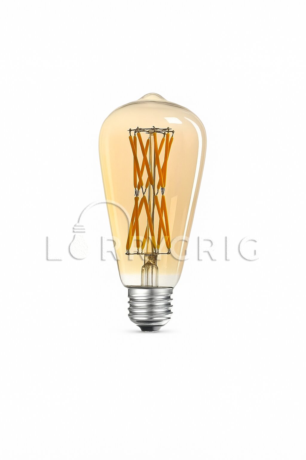 Bec LED Filament model ST64, 12W, E27