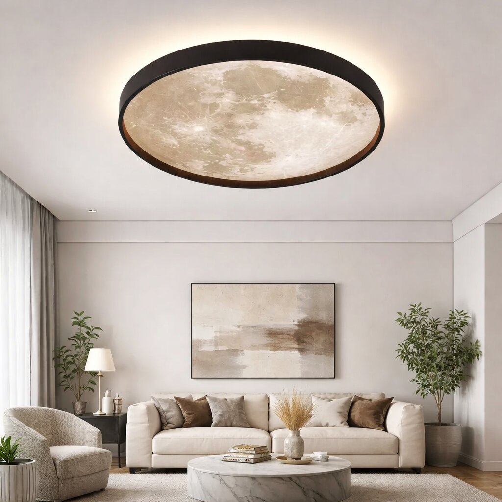 Plafoniera LED Moon, 54W, ⌀39cm, 3 tipuri de lumina