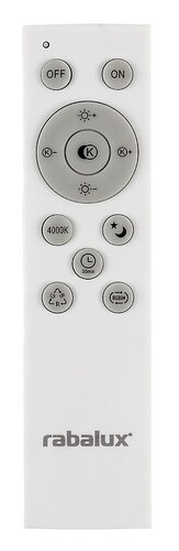 Plafoniera Katina LED cu Telecomanda, 36W, 3070lm, lumina reglabila (3000K - 6500K)