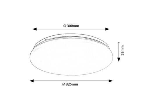 Plafoniera Vendel LED, 18W, 1460lm, lumina neutra (4000K)