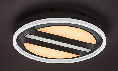 Plafoniera Gremin LED cu Telecomanda, 55W, 2750lm, lumina reglabila (3000K - 6000K)