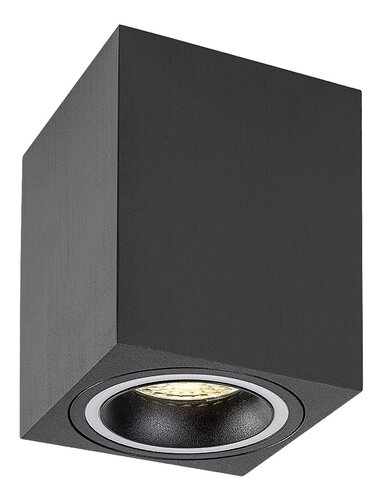 Spot Kobald, 1 x GU10, negru