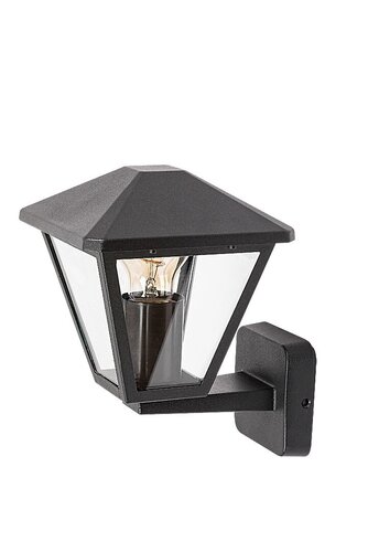 Aplica Paravento, 1 x E27, negru, IP44