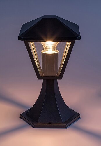 Lampadar Paravento, 1 x E27, negru, IP44