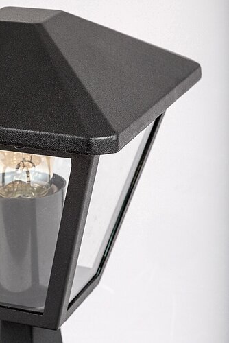 Lampadar Paravento, 1 x E27, negru, IP44