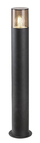 Lampadar Teplice, 1 x E27, negru mat, IP44