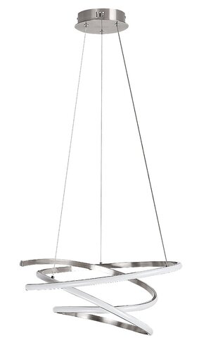 Pendul LED Esilda, 42W, lumina neutra (4000K), Crom