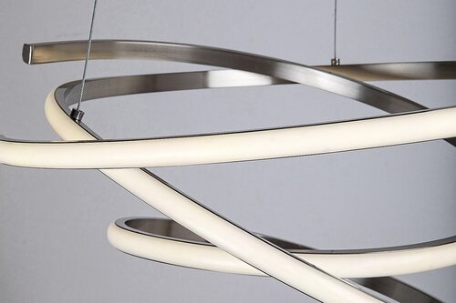 Pendul LED Esilda, 42W, lumina neutra (4000K), Crom