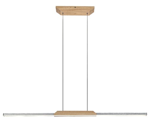 Pendul LED Tamur, 26W, lumina neutra (4000K), Maro