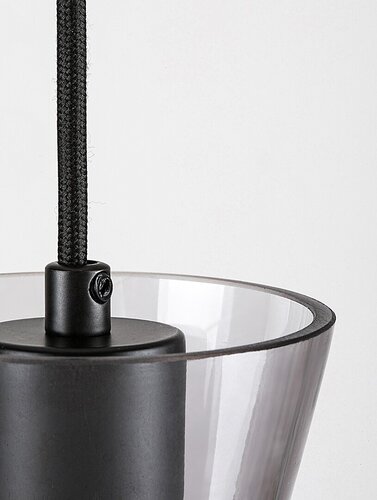 Pendul Abra, 1 x E27, Negru