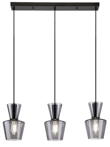 Pendul Abra, 3 x E27, Negru