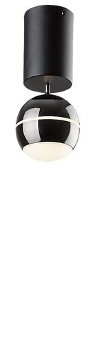 Pendul LED Maelo, 6W, lumina neutra (4000K), Negru