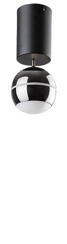 Pendul LED Maelo, 6W, lumina neutra (4000K), Negru
