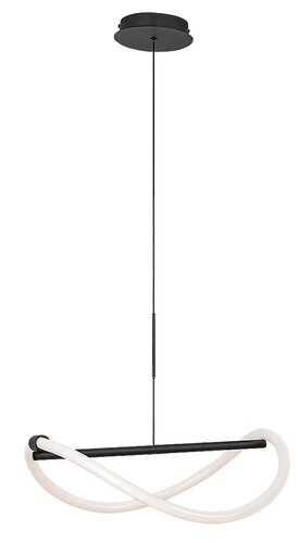 Pendul LED Serena, 15W, lumina neutra (4000K), Negru