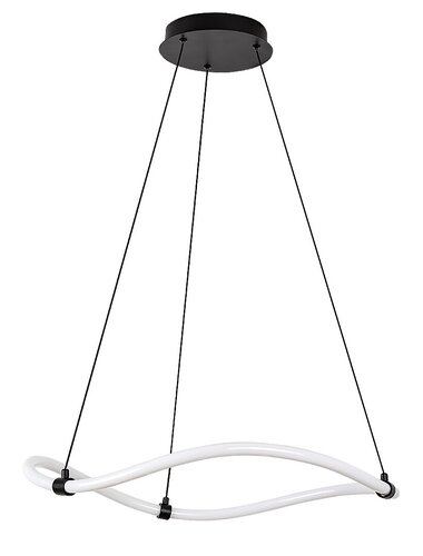 Pendul LED Serena, 34W, lumina neutra (4000K), Negru