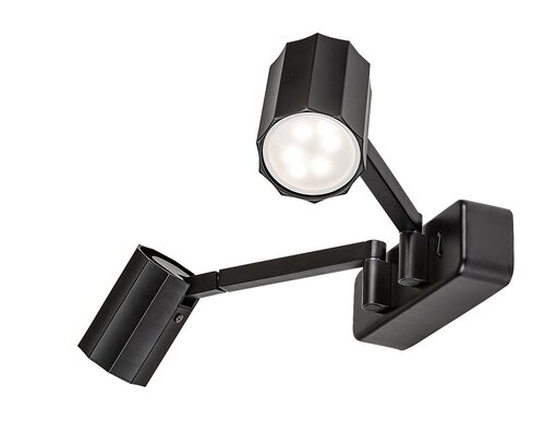 Aplica Karter, 2 x GU10, Negru