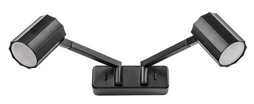 Aplica Karter, 2 x GU10, Negru