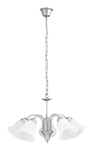 Candelabru Francesca, 5 x E14, crom satin