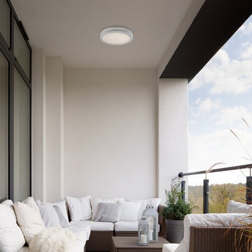 Plafoniera Indre LED, 28W, 2600lm, lumina reglabila (3000K - 6500K), IP54