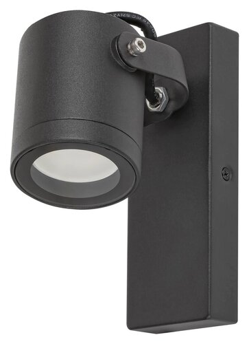 Aplica Elva, 1 x GU10, antracit, IP44
