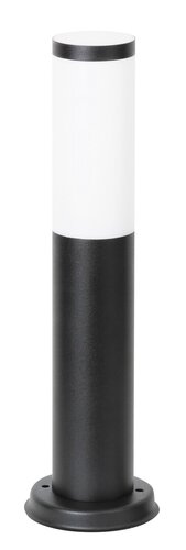 Lampadar Black Torch, 1 x E27, negru mat, IP44