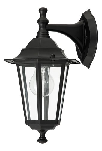 Aplica Velence, 1 x E27, negru, IP43