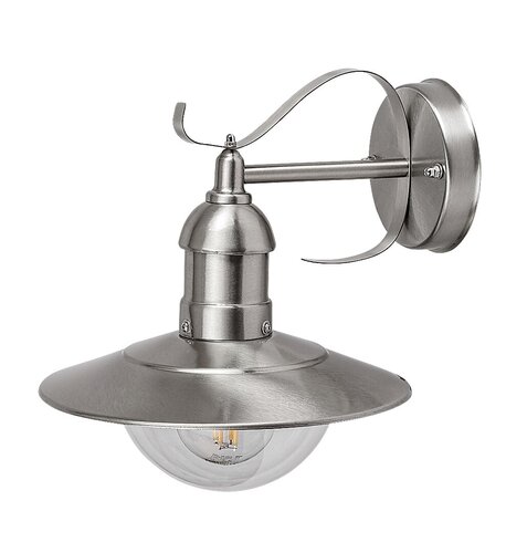 Aplica Oslo, 1 x E27, crom satin, IP44