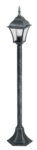 Lampadar Toscana, 1 x E27, argintiu antic, IP43