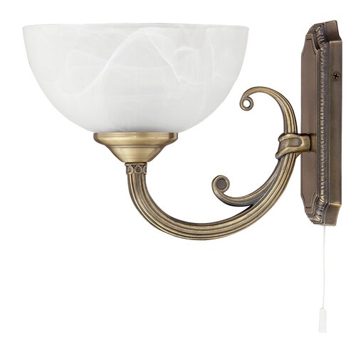 Aplica Marlene, 1 x E14, Bronz