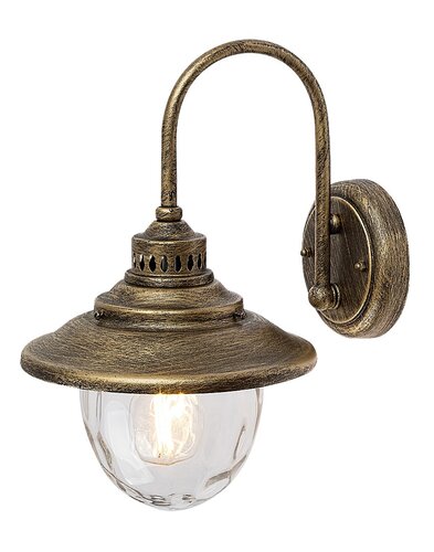 Aplica Barcelona, 1 x E27, auriu antic, IP43