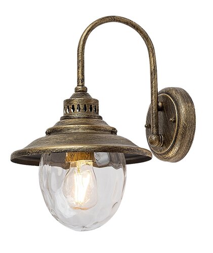 Aplica Barcelona, 1 x E27, auriu antic, IP43