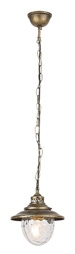 Pendul Barcelona, 1 x E27, auriu antic, IP43